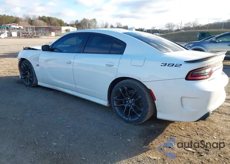 2021 Dodge Charger Scat Pack Rwd from USA, damaged, VIN 2C3CDXGJ2MH569091